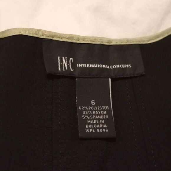 I.N.C ribbon striped A line skirt - Picture 5 of 5